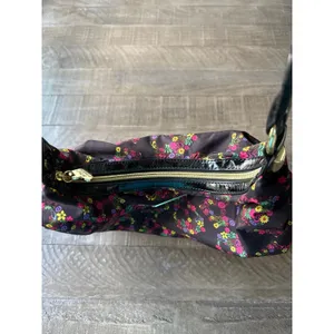 Betsey Johnson colorful floral happy skull‎ pattern hobo bag thumbnail 8