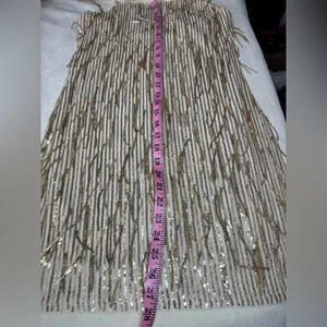 Trixxi Gold Sequin Slip Mini Dress thumbnail 7