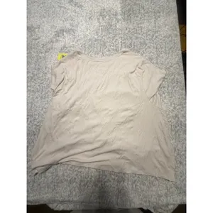 All in Motion‎ Light Beige Twist Front Long Sleeve Top 4X NWT thumbnail 4