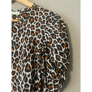 A.L.C‎ Kati Leopard-Print Puff-Sleeve Tee thumbnail 5