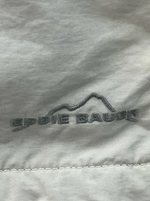 Eddie Bauer Womens Gray Hooded Thermore Insulated Fleece Lined Jacket Small thumbnail 3