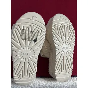UGG Oh Fluffita Cream/Beige Fur Platform Slides Sandals Womens 10 thumbnail 6