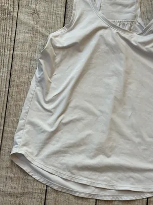 Southern Tide Tank Top Size Medium Malia Racerback Womens Classic White thumbnail 5