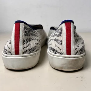 Rothy’s The Sneaker‎ Maritime Tiger Blue Ivory Retired Women’s 10.5 thumbnail 5
