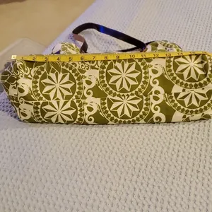 Adorable Green and Cream Cloth Bag (#8) thumbnail 5
