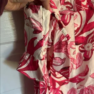 NWT H&M Pink and White Floral Dress thumbnail 6