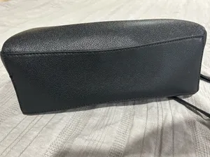 Nine West Black Purse Faux Leather Crossbody thumbnail 8