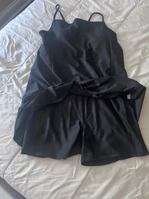 Old Navy Athletic Dress Black petite large  thumbnail 4