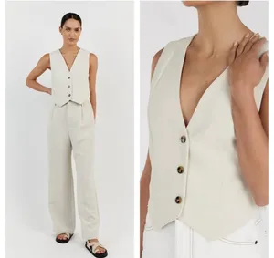 DISSH Rowan Bone Vest Top Size 8 thumbnail 2