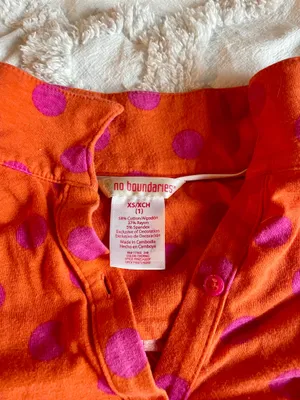PJ Set Orange Size XS thumbnail 2