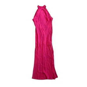 ✨Meshki Claire Satin Drape Back Maxi Sz Xl Dress With Split✨ thumbnail 6