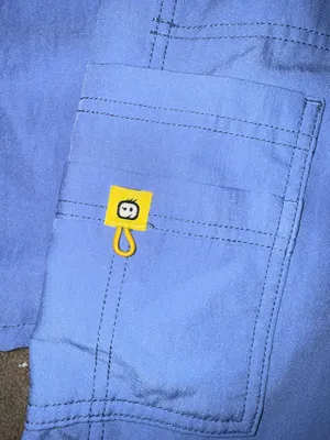 Scrub set Blue Size top thumbnail 2