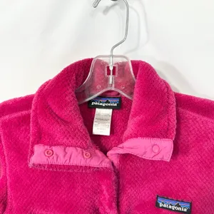 Patagonia XS Fleece Pullover Hot‎ Pink Gorpcore Preppy Maximalism Athleisure C thumbnail 4