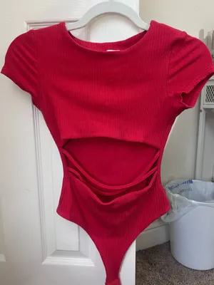 Princess Polly Bodysuit Red thumbnail 1