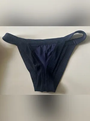 Frankies Bikinis Ribbed Bikini Bottoms Medium thumbnail 7
