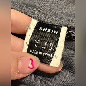 (Shein) Gray Biker Shorts: Size XL thumbnail 3