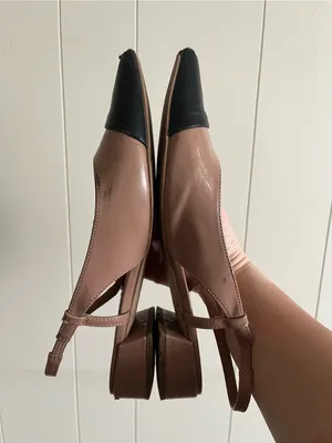 Steve Madden Nude Pointed Kitten Heels - Size 6.5 thumbnail 6