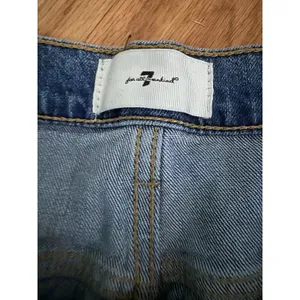 7 For All Mankind Megaflare Super High Rise Denim Size‎ 32 Festival Bell Bottoms thumbnail 9