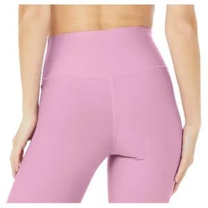 Alo 7/8 High-Waist Airlift Leggings Pink Lavender Hi-Rise Waisted Skinny Tights thumbnail 5