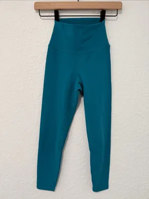 P’tula Teal High-Waist Danielle Luxe Leggings Size XS thumbnail 8