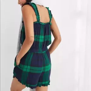 ✨ NWOT✨Aerie Flannel Romper✨ thumbnail 5