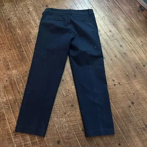 Loft navy business casual Riviera slim 2 minimalist slacks thumbnail 3