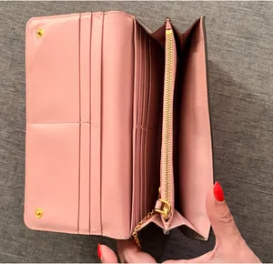 PRADA Women's Bi-fold Long Wallet 1MH132, Gray thumbnail 6