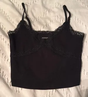 Aeropostale Black Tank Top thumbnail 1