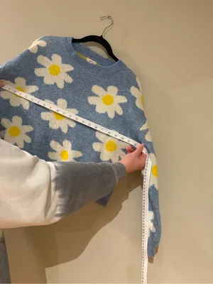 Debut Blue Floral Sweater thumbnail 6