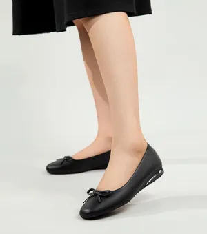 Black Flats Size 8 thumbnail 1