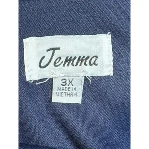 Jemma High Low Dress Womens 3X Navy Blue‎ Sleeveless Cocktail Evening Formal NWT thumbnail 5