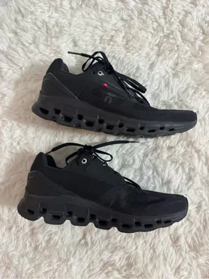 On Running Cloudstratus Black Women's Running Sneakers Size 9 thumbnail 16