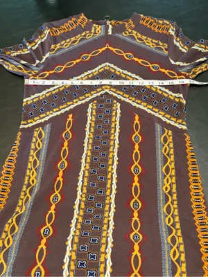 Free People Vintage Inspired Stella Printed Mini Dress size Medium. thumbnail 10