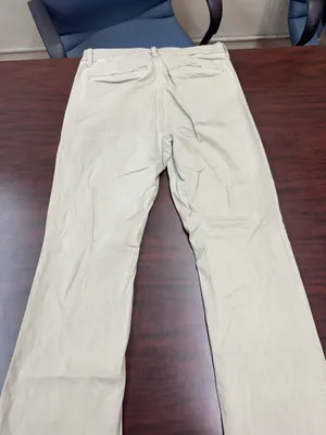 American Eagle Stretch High-Rise Kick Boot Khaki Pants Size 10 thumbnail 3