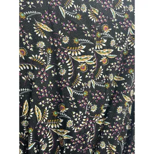 Lane Bryant Babydoll Blouse Size 18 Floral Glitter Whimsygoth Boho Office NWT thumbnail 7
