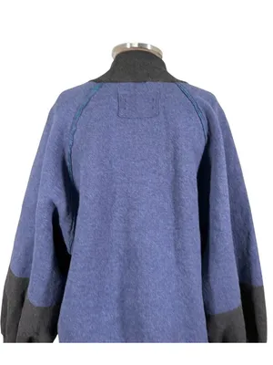 Free People We the Free Dayton Pullover in Cosmic Blue Size Medium thumbnail 8