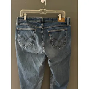 Levis 529 Curvy Skinny Leg Jeans Womens 14 Med Wash Blue Denim‎ Stretch Mid Rise thumbnail 6