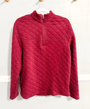 Eddie Bauer Quilted Quarter Zip thumbnail 1