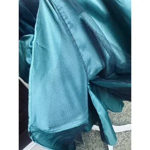 Fifteen Roses Green Satin Formal Dress tulle short full flare skirt prom sz 10 thumbnail 7