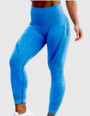 Gymshark Vibrant Blue Leggings thumbnail 1