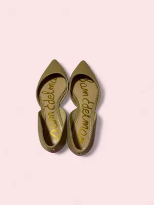 Sam Edelman Tan Pointed D'Orsay Flats - Sleek Point Toe thumbnail 3