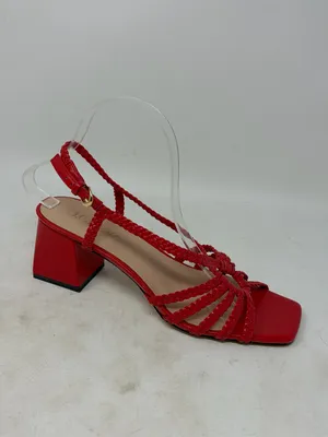 J. Crew Leather Layne Braided Sandals Size 8.5 thumbnail 2