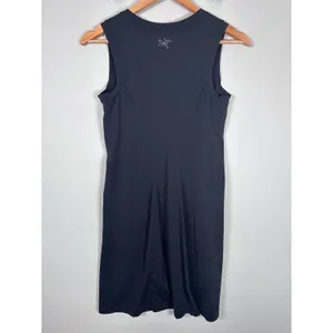Arcteryx Soltera Sleeveless Dress Women S Black Gorpcore Techwear Lightweight thumbnail 6