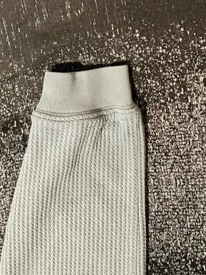 Womens XS Aerie Waffle Knit Thermal Joggers– Pale Mint Green thumbnail 6