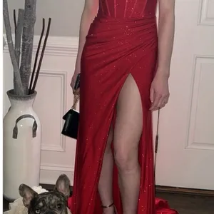 Amarra Red Prom Dress Size 0‎ thumbnail 4