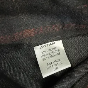 Avenue Montaigne Leo Kick Flare Pant Plaid Black Red Size 12 Dark Academia‎ thumbnail 5