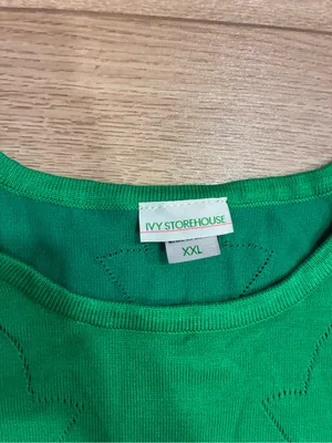 Ivy Storehouse Women’s Ivy Pointelle Knit Tank Alpha Kappa Alpha AKA Size XXL thumbnail 3