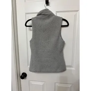 Patagonia Los Gatos Fleece Vest Womens XS Gray Full Zip High‎ Pile 25216 thumbnail 4