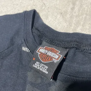 Harley Davidson L/S Graphic Tee Bedazzled Women's SZ M USA Missouri MO Villa thumbnail 3