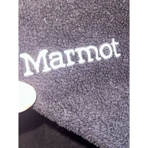 Marmot black fleece zip up jacket thumbnail 6